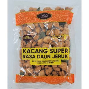 조나 까장 슈퍼 라사 다운 저룩 225g ZONA Kacang Super Rasa Daun Jeruk 225g, 1개