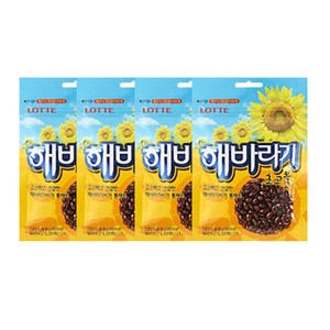 롯데제과 해바라기씨 초코볼, 80g, 4개