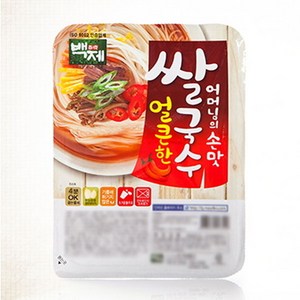 백제 쌀국수 얼큰한맛92g 10개, 80g