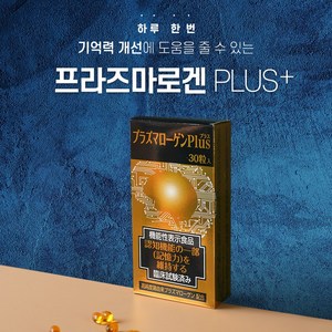 뇌 영양제 두뇌영양제 수험생 인지력 기억력 프라즈마로겐PLUS, 1개, 30정