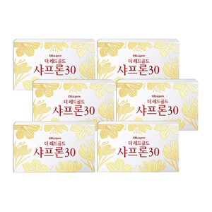 셀게이트 더 레드골드 샤프론30 1.5g, 6박스, 28회분