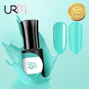 유리미 원앤젤 젤네일 원스텝젤 5ml 29컬러, 28_OG-28 민트, 1개