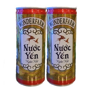 베트남 제비집 음료 NUOC YEN 원더팜 버드 네스트 BIRDS NEST 2개, 240ml