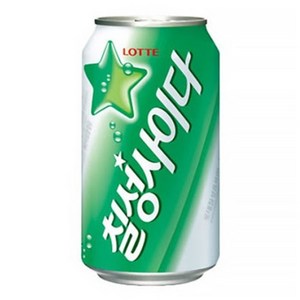 칠성사이다 캔 업소용 음료 음료수 탄산음료 뚱캔 355ml 24개