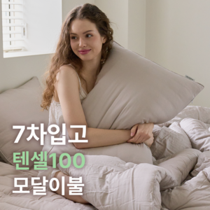 [국내생산] 에그룸 시그니처 모달이불 실크 촉감 모달100% 차렵 침구 호텔 이불 4colo