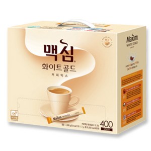 맥심 화이트 골드 커피믹스, 11.7g, 1개입, 400개