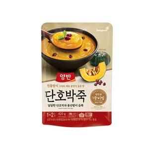 양반 단호박죽 파우치, 420g, 4개