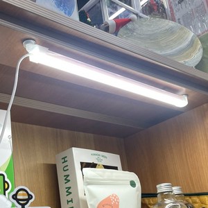 자석부착 붙이는 USB LED바 막대조명 37cm LED바 책상조명 붙이는조명 독서등 막대조명, 1개, 상세 설명 참조