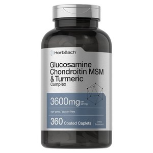 호바흐 글루코사민 콘드로이틴 MSM 3600mg 캐플렛, 1개, 360정