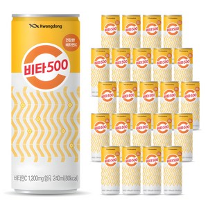 비타500 캔, 240ml, 24개