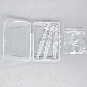 노시부 호환 석션팁 PVC SET 극소 소 중 고정링 케이스, 1개