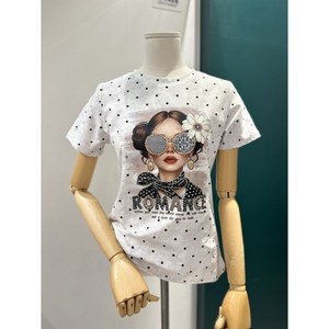 [르니앤맥코이] 도트 스터드 라운드티셔츠 (MM05TS542FJY) NC신구로점