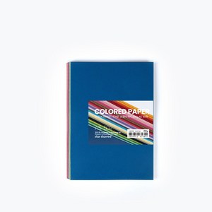 sta staed 두꺼운 25컬러 색지(25 COLORED Thick PAPER), 250g A5 50매