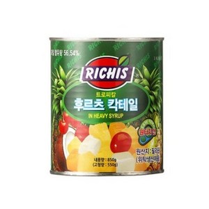 리치스 트로피칼 후르츠 칵테일 원터치, 850g, 1개