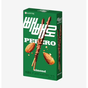 롯데 아몬드 빼빼로, 37g, 150개