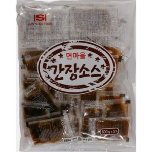 면마을 일회용 다용도 만능 맛있는 간장 1봉지6g 100개입, 600g, 1개