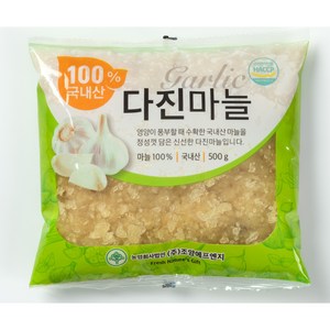 조양FNG HACCP인증 국산 다진마늘 500g 5개