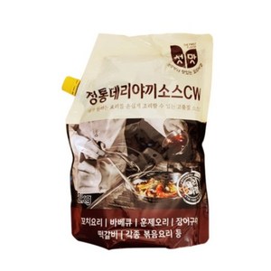 청우 첫맛 정통 데리야끼 소스 2kg 양념, 2개