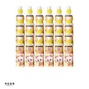 웅진 캐치 티니핑 제로 애플망고 음료, 200ml, 24개