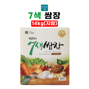 식자재 미소찬 7색 쌈장 14kg, 1개