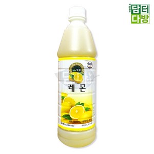 청솔 레몬 원액 835ml, 1개