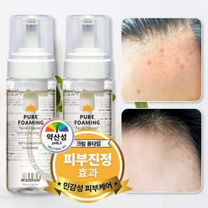 뷰디아니 퓨어 포밍 페이셜 클렌징 폼, 150ml, 2개