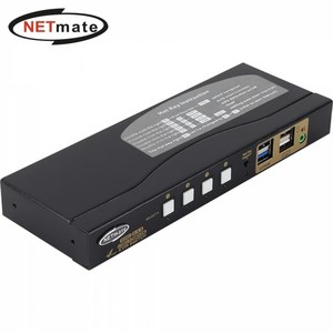 넷메이트 NM-HK4604 4K 60Hz HDMI KVM 4:1 스위치(USB)