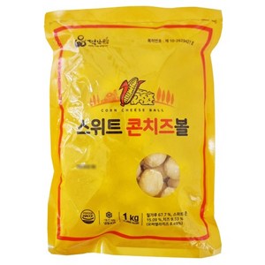 떡안애 스위트 콘치즈볼 1kg, 1개