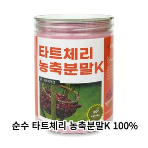 타트체리 농축 분말 튀르키예산원료 밀폐용기포장 안심 가루 300g, 1개