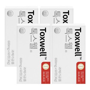 [정품]++TOXWELL 톡스웰 다이어트 1박스 60정 톡스웰다이어트 tox well, 4개