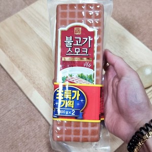 5분마켓 한성 불고기스모크햄 부대찌개재료 600g, 2개, 300g