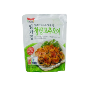 일가집 오이지무침 청량고추오이 500g, 2개