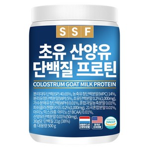 순수식품 초유 산양유 단백질 프로틴, 500g, 1개