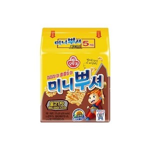 오뚜기 미니뿌셔불고기맛 55gx60, 55g, 60개