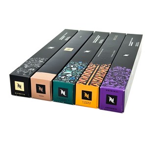 네스프레소 캡슐 커피 판매량 많은 5종 세트 총 50개, 40mg, 10개입