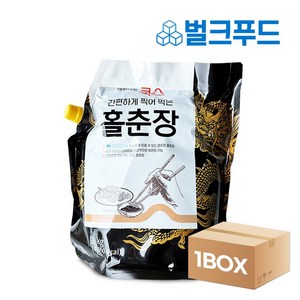 대한제분 홀춘장 3kg x 4팩 업소용, 4개