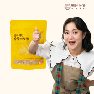 백년농가 상황버섯쌀, 400g, 1개