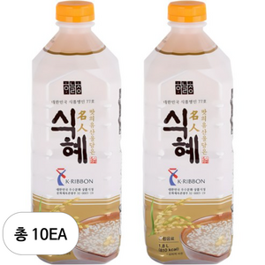 하늘청 식혜 오리지날, 1.8L, 10개