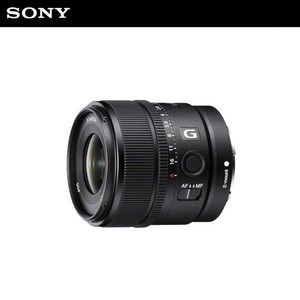 소니 렌즈 SEL15F14G (E 15mm F1.4 G) 알파 컴팩트 광각 단렌즈, 단품