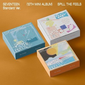 [케이크뮤직] 세븐틴 앨범 (SEVENTEEN) - 12th Mini Album (SPILL THE FEELS), FEEL BLUE Ve. (블루)