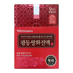 광동 쌍화진액, 500g, 1개