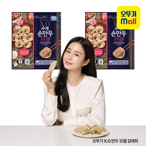 오뚜기 XO만두 수제손만두 칼칼김치 김치 만두 364g, 4개