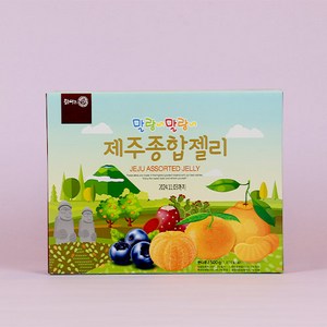 [제주커머스] 제주 말랑말랑 종합젤리 1박스 제주직송, 500g