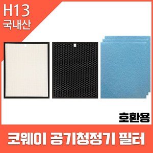 코웨이 공기청정기필터 AP-0512AH 1년SET 헤파1+탈취1+기능성3 호환용, 1개