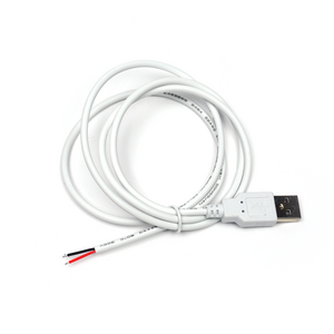 [G51-1] USB 2.0 케이블 DIY - 화이트 3A 22AWG, 1개