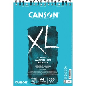 CANSON 캔숀 XL 워터칼라 스케치북 300g A4