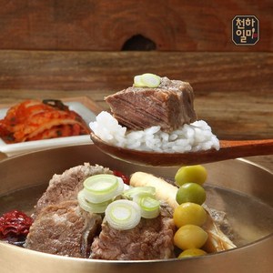 천하일미 천하일미 홍석천 이원일 뼈없는갈비탕 700g 6팩 갈비탕, 6개