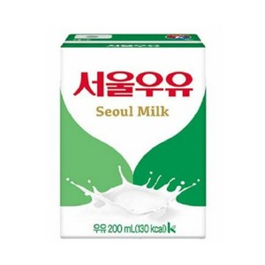 서울우유 멸균우유200mlx24팩(유통기한5월01일), 200ml, 24개