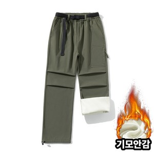 Modern Fashion 남성 패션 아웃도어 기모 카고 바지 방한 팬츠 Y05