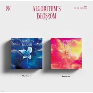 QWER 앨범, ALGORITHM(블루) 투명2장 홀로2장 슬리브증정